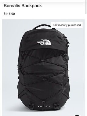 The North Face Borealis Backpack - Black